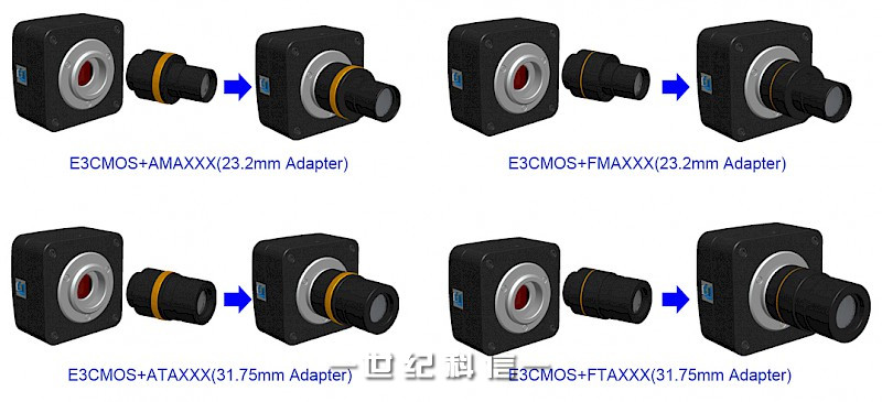 MG3CMOS系列C接口USB3.0风扇散热CMOS相机扩展成显微同天文相机