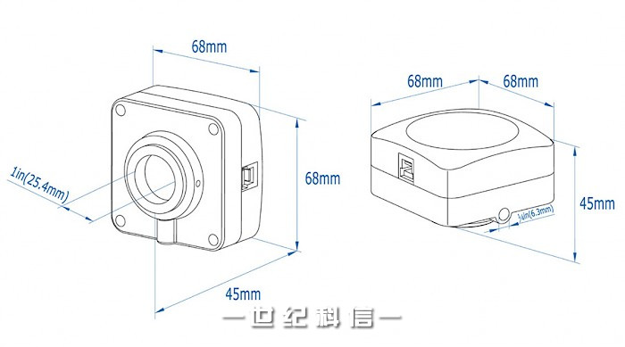 E3CMOS相机尺寸