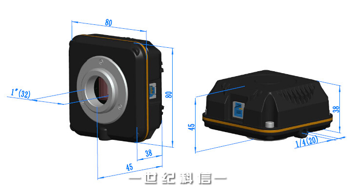 L3CMOS相机尺寸示意图