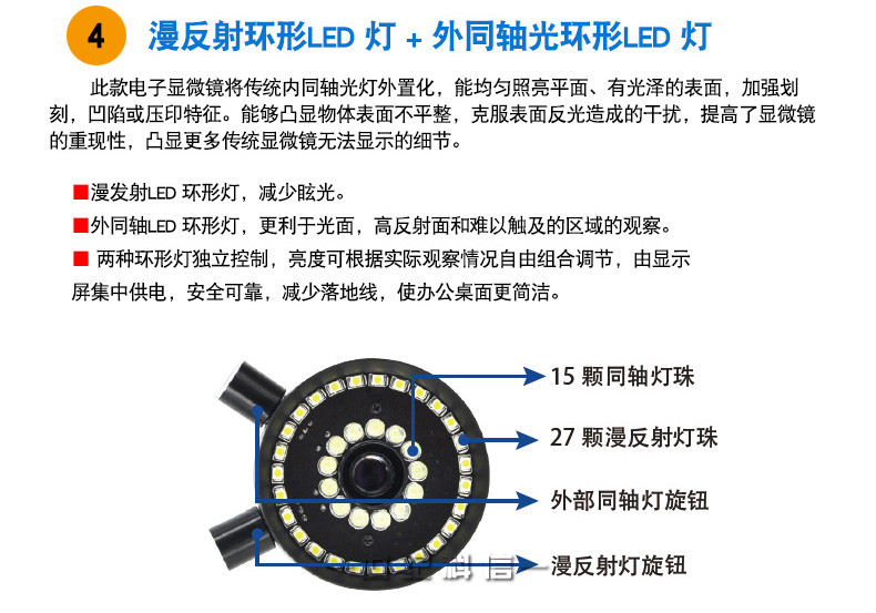 HD52数码视频电子显微镜