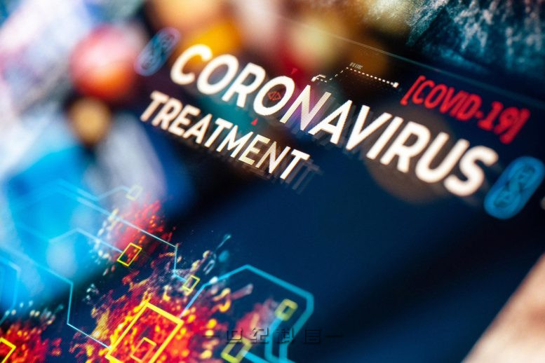 COVID 冠状病毒治疗概念